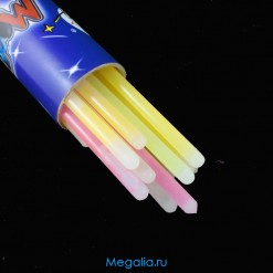 Светящаяся неоновая палочка 30 см (25 штук)