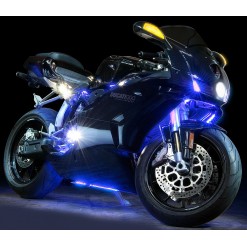 Подсветка мотоцикла RGB 2х30см и 2х60см
