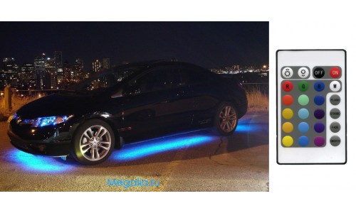 Подсветка днища автомобиля "Auto-led-120x90х2-rgb-SMD 5050" 