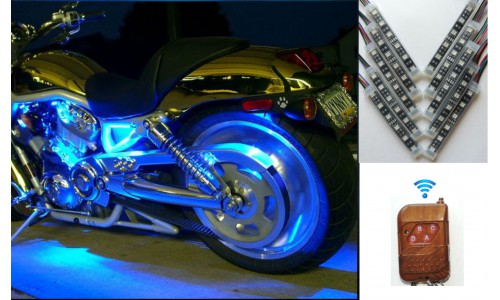 Подсветка мотоцикла "Moto Led V10 RGB" (IP 68)