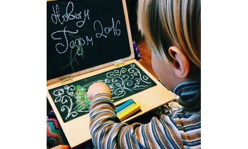Ноутбук с доской для рисования "WoodyBook"