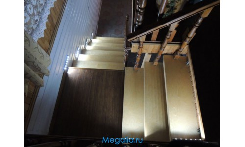 Подсветка лестницы беспроводная "Led stair L-4" с датчиками движения