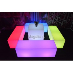 Светящийся стул "Straight bench"