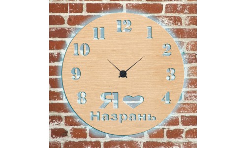 Часы с подсветкой «Назрань №160»