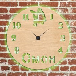 Часы с подсветкой «Омон №197»