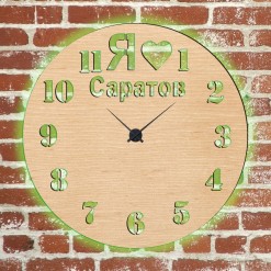 Часы с подсветкой «Саратов №228»