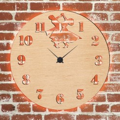 Часы с подсветкой «Танцы №395»