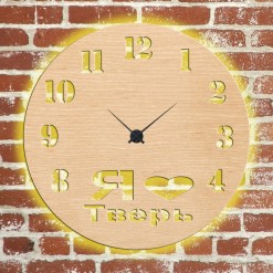 Часы с подсветкой «Тверь №398»