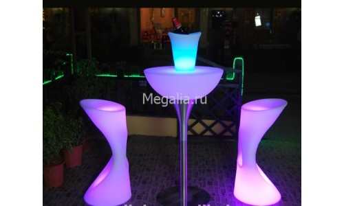 Cветящийся стол "Cocktail Light3"