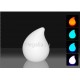 Разноцветный светильник "Shining drop" 22см