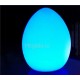 Разноцветный светильник "Shining drop" 25см