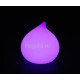 Разноцветный светильник "Shining drop" 30см
