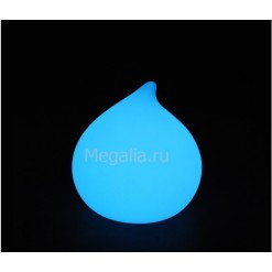 Разноцветный светильник "Shining drop" 30см