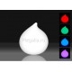 Разноцветный светильник "Shining drop" 30см