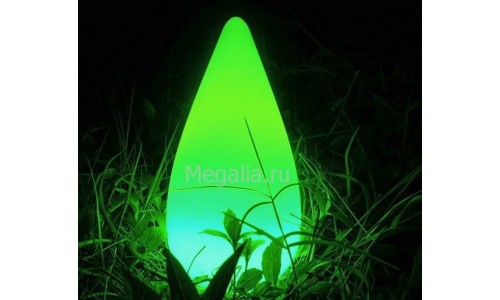 Разноцветный светильник "Shining drop" 34см