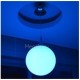 Подвесная разноцветная лампа "Evening Glow" 40см