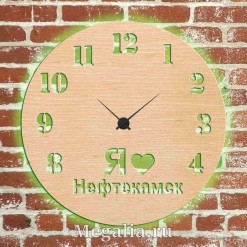 Часы с подсветкой «Нефтекамск №425»