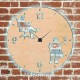 Часы с подсветкой «Бизнесмен №475»