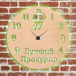 Часы с подсветкой «Прокурор №714»