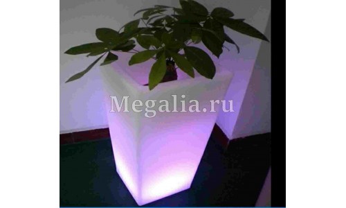 Светящаяся ваза "Light Square" 40 см