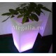 Светящееся кашпо "Light Square" 75 см
