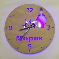 Часы с подсветкой «Моряк №854»