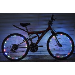 Подсветка колёс велосипеда "40 LED"