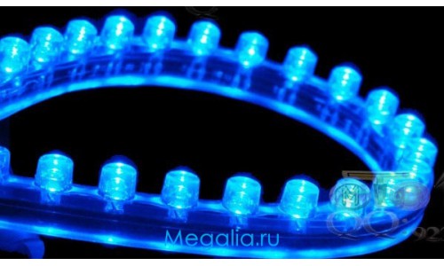 Светодиодная лента для мотоцикла 120 см 120 LED, цвет синий