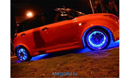 Подсветка колеса автомобиля (на ниппель)2шт