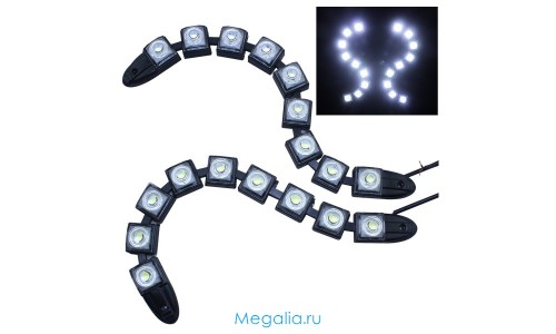 Дневные ходовые огни 12 Led DRL Light