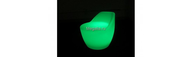 Светящиеся стулья и кубы